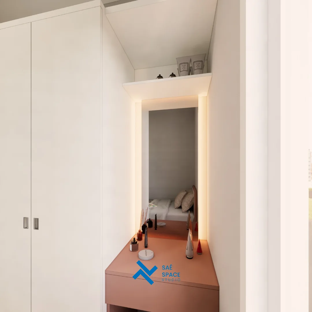 Warm Minimalist Bedroom Image 4