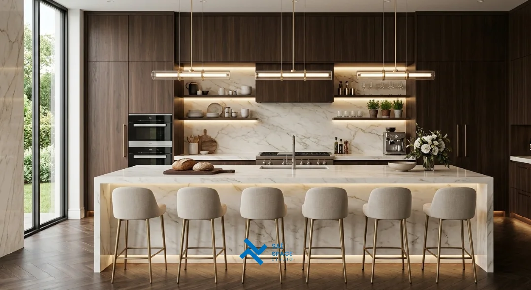 Luxurious Walnut Residence